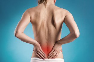 the back pain due to kidney